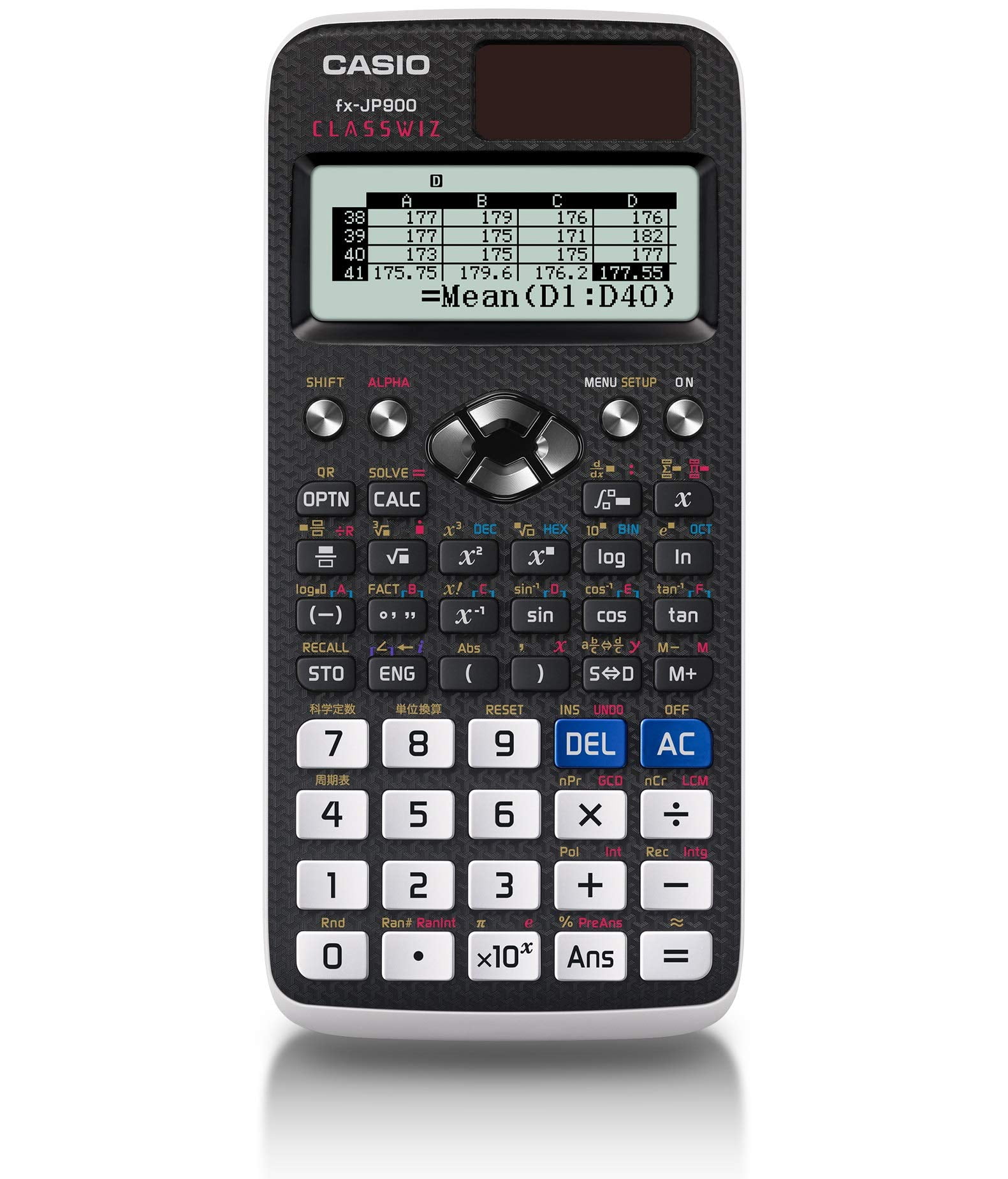 Casio Scientific calculator High-definition, Japanese display More
