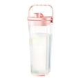 thumbnail image 2 of Chmadoxn Large Capacity Pitcher For Fridge Insulated Fruit Infuser Water Bottle Handheld Beverage Dispenser Cold Brew Iced Tea Pitcher Plastics water kettle, 2 of 6