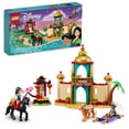 thumbnail image 1 of LEGO Disney Jasmine and Mulan’s Adventure 43208 Toy Building Kit (176 Pieces), 1 of 6