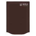 thumbnail image 3 of thinsony Non-woven Travel Luggage Cover Dustproof Stylish Sticker Type Detachable Simple Style Suitcase Bag Protector Guard Coffee 30inch, 3 of 9