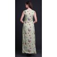 thumbnail image 4 of Bimba Robe Longue Décontractée d'Été Sans Manches à Fente avant Imprimée à Fleurs pour Femmes - Petit, 4 of 5