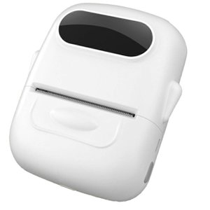 Portable Thermal Printer Mini Printer with Stickers Printer White