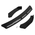 thumbnail image 3 of Front Splitter, Front Bumper Lip Body Kit Abrasion Resistant Anti Scratch Universal Stable Colorfast  For Car Modification Black, 3 of 8