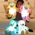 thumbnail image 3 of Creative Light Up LED Inductive Teddy Bear Stuffed Animals Plush Toy, 3 of 4