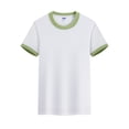 thumbnail image 4 of Hauts d'Été pour Filles, T-Shirts à Manches Courtes, Col Rond, Coupe Ample, Décontracté, Printemps, pour Garçons 4-5T, 4 of 7