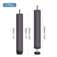 thumbnail image 2 of Unique Bargains 2 Pack Adjustable Height Bed Frame Support Legs(250mm-285mm/9.8'-11.2'), Gray, 2 of 5