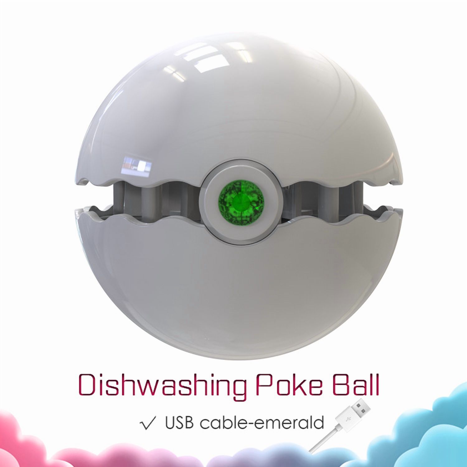 Portable Ultrasonic Dishwasher, Mini Countertop Dishwashing Machine for Sinks, A Compact and Water-Saving Solution for Apartments, RVs, and Camping