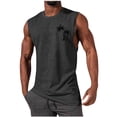 thumbnail image 1 of DPTALR Hommes Casual Pull Col Rond Sport Débardeur Sans Manches, 1 of 5