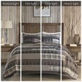 thumbnail image 2 of Woolrich WR14-1726 Winter Plains Quilt Mini Set Full/Queen Taupe,Full/Queen, 2 of 4
