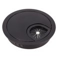 thumbnail image 2 of 80mm Cable Hole Cover Desk Wire Hole Cover Base Computer Grommet Table Cable Outlet Port Surface Line Box Tidy Wire Cover, 2 of 7