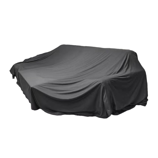 Elastic Furniture Dust Cover Protective Stretchable Blanket Cloth Breathable Washable Reusable for Sofa Bed Couch Refrigerator Storage Renovations 2.4x2m