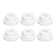 thumbnail image 1 of Unique Bargains 6 Pcs White Plug Holes, T21 Rubber Button Plug for 20mm/0.79' Hole, 1 of 6