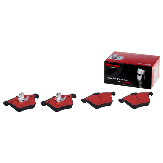 Brembo Brake Pad P36027N NAO; FMSI Number D1240-8357; Ceramic; Set Of 4