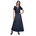thumbnail image 2 of Moomaya Printed Rayon Skirt Wrap Style Plus Size Skirt Summer Wear Clothing, 2 of 6