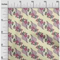 thumbnail image 1 of oneOone Georgette Viscose Fabric Leaves Block Printed Craft Fabric BTY 42 Inch Wide, 1 of 4