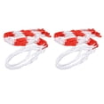 thumbnail image 2 of Basketball Ball Carry Mesh, Red And White Large Sports Ball Bag Nylon  For School, 2 of 8
