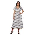 thumbnail image 1 of Moomaya Kurta Imprimée pour Femmes, Hauts à Fente avant, Tunique Kurti d'Été pour Femmes, 1 of 6