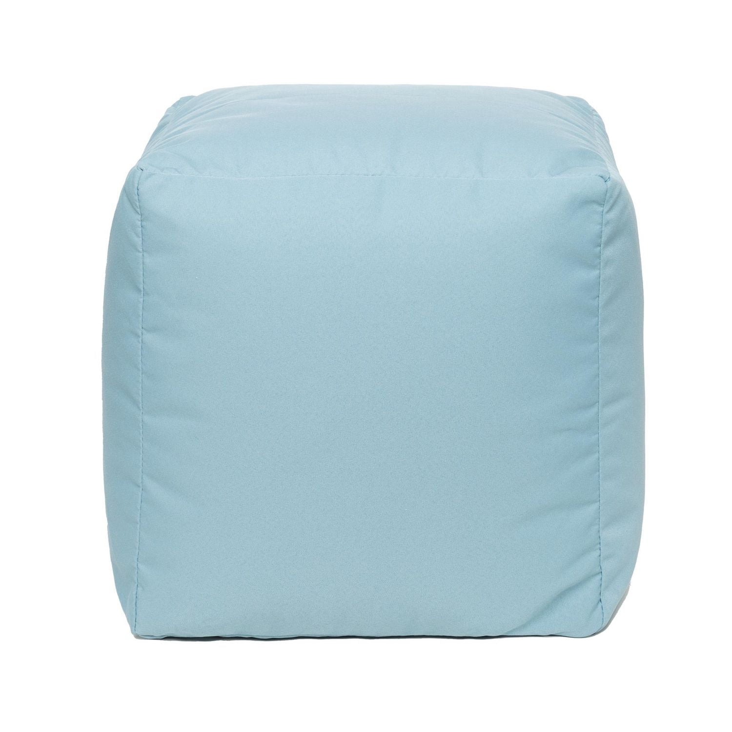 Gouchee Home Cube Soleil Outdoor/Indoor Oceania Ottoman Pouf – Waterproof Cube Pouf with Polystyrene Bead Filling, Lightweight Modern Seating for Patio, Deck, or Living Room