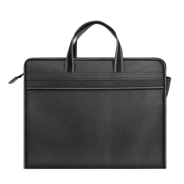 EGNMCR Sac à Documents Portable Grande Capacité en Tissu Oxford Sac à Main pour Réunion d'Affaires Formation Fête des Pères