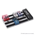 thumbnail image 2 of Graflsoa PE Material Guitar Pedal Board with Velcro Tape, Concealed Power Supply, Compact Design 50x25.2x6cm, 2 of 7