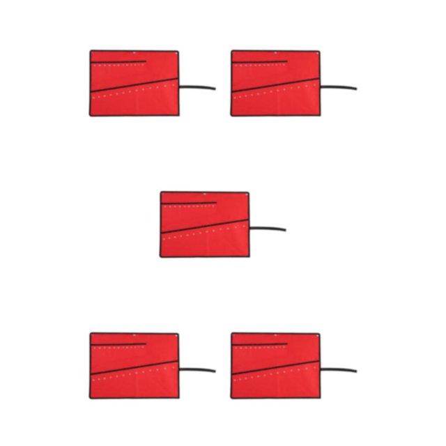 Maytalsory Heavy Duty Utility Tool Organizers With Tear Resistant Durable Waterproof red25 pack 5Set