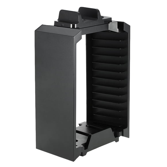 Amdohai DOBE Multi-functional Storage Stand Kit for PS4 Game Discs Controllers with Dual Controller Charging Dock