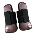 thumbnail image 4 of Horse Exercise Jumping Horse Tendon and Fetlock Leg Support for Training - Brown M, 4 of 10