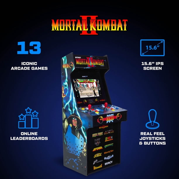 Arcade1Up Mortal Kombat II Classic SE Arcade Machine – 4-Foot