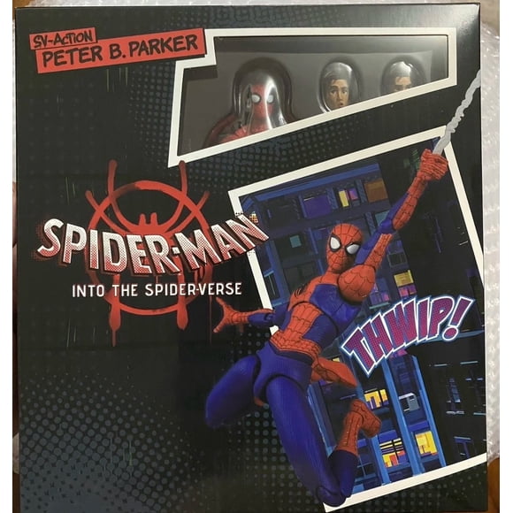 Marvel Legends Spiderman Figure Spider-man Into The Spider-verse Sv Peter B. Parker Sentinel Miles Action Figure Model Toys Gift