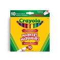 thumbnail image 1 of Crayola Broad Line Markers 10 Count, Classic Colours, 1 of 11