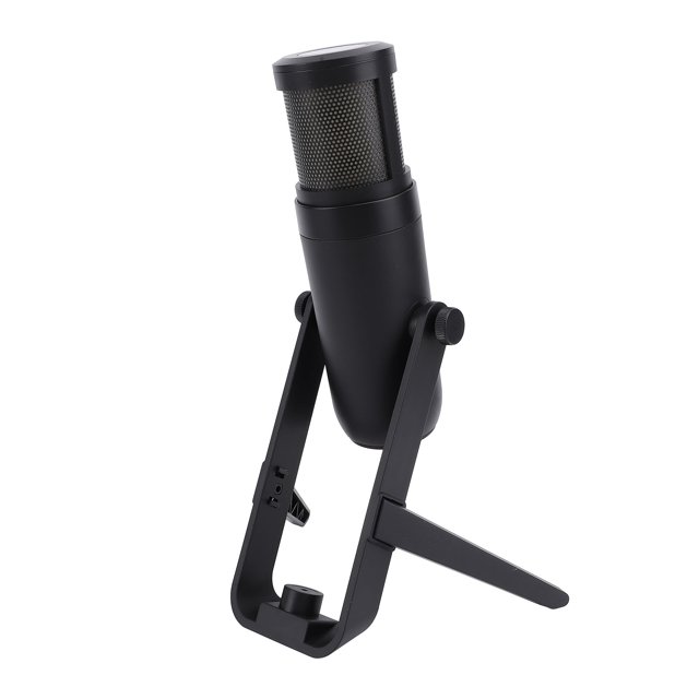 Condenser Mic, Colorful Ambient Lighting Gaming Microphone 85db Signal To Noise Ratio for Office