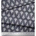 thumbnail image 2 of Soimoi Silk Fabric Floral Block Print Fabric by The Yard 42 Inch Wide, 2 of 3
