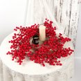 thumbnail image 4 of Dvkptbk P lastic rattans Christmas Rattan Decoration Winding Simulation Rattan Branches Year Berries Red Fruit Christmas Rattan Home Decor Christmas Decorations, 4 of 6