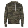 thumbnail image 1 of Independent Trading Co. Unisex Lightweight Hooded Sweatshirt, S, Forest Camo, 1 of 1