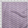 thumbnail image 4 of oneOone Silk Tabby Purple Fabric Chevron Craft Projects Decor Fabric Printed By The Yard 42 Inch Wide, 4 of 4