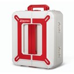 Large First Aid Kit for Business- Plastic Wall Mounted First Aid Box,Hard Case First Aid Kit, Emergency Kit for Car,Home,Offices - 408 Piece