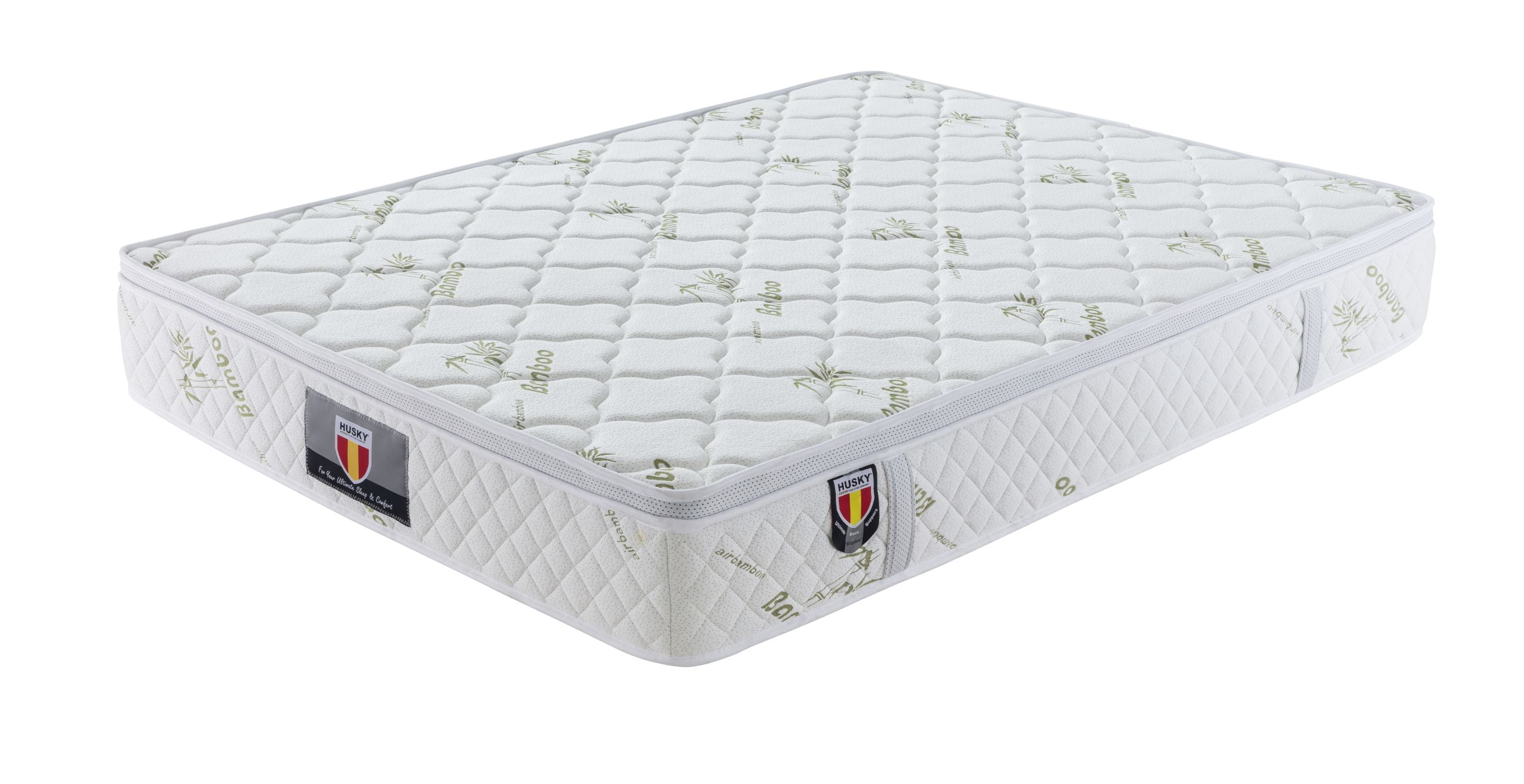 Husky® Five Star Comfort "Kingdom" Bamboo Cover , HD Pocket Springs, HD Foam - Queen Mattress