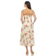 thumbnail image 3 of White Mark Robe Maxi à Imprimé Floral à Col en V pour Femmes, 3 of 6