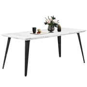 Homy Casa Dining Table for 4-6 Person - Kitchen Din Table for Kitchen Dining Room, Marble