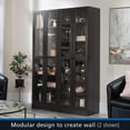 thumbnail image 4 of Mainstays Glass Storage Bookcase, 4 of 9