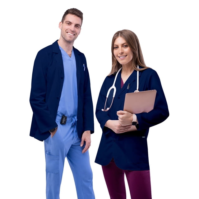 "Adar Universal Unisex Lab Coats - Classic 31"" Consultation Lab Coat"