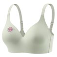 thumbnail image 2 of fheaev Seamless Bras for Women Plus Size No Underwire Push Up Bras Soft Wireless Comfort Adjustable Shoulder Strap Full Coverage Everyday Bra with Soft Support Regular, 2 of 7
