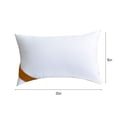 thumbnail image 3 of Bed Pillows for Sleeping Standard Size,2pc Hotel Collection Bed Pillows,Feather Velvet Pillow Core Soft and Supportive Down Bed Pillow Suitable for Back Side and Stomach Sleepers Skin-friendly Cotton, 3 of 9