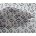 thumbnail image 4 of oneOone Viscose Chiffon Fabric Diamond Geometric Print Fabric By The Yard 42 Inch Wide, 4 of 4