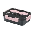thumbnail image 2 of Kids Lunch Containers Boys Lunchbox, Bento Box Plastic Lunch Bento Box Kids Bento Box Kids Work Lunch Box Bento Kids Lunch Box, Pink-2 Compartment, 2 of 6