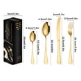 thumbnail image 3 of Tyidzon 24 Piece Stainless Steel Dinnerware Sets Spoons and Forks Set Kitchen Utensils Set Dishwasher Safe Utensil Sets for Home Restaurant, 3 of 6