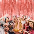 thumbnail image 3 of Fringe Curtain for Wedding Birthday Party Decorations Photo Booth Streamers Holiday Graduation Bridal Shower MultiScene Arrangement, 3 of 3