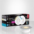 thumbnail image 3 of Xtricity - Set of 2 Recessed LED Recessed Lights, 3 '' Diameter, Dimmable, 8W, 5 Color Options, 3 of 4