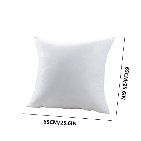 Decorative Sofa Cushion Pillow Core Insert with Birds Flower Leaves Pattern for Home Living Room