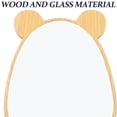 thumbnail image 3 of SHOWERORO 2 Sets Desktop Mirror for Reflection Home Accessory Rectangular Shape, 3 of 5